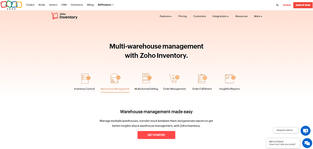 Zoho Inventory